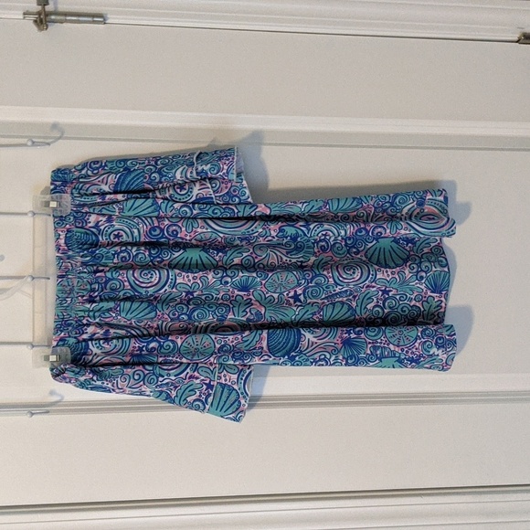 SIMPLY SOUTHERN Off The Shoulder Top Seashell Pattern Small - Picture 2 of 5